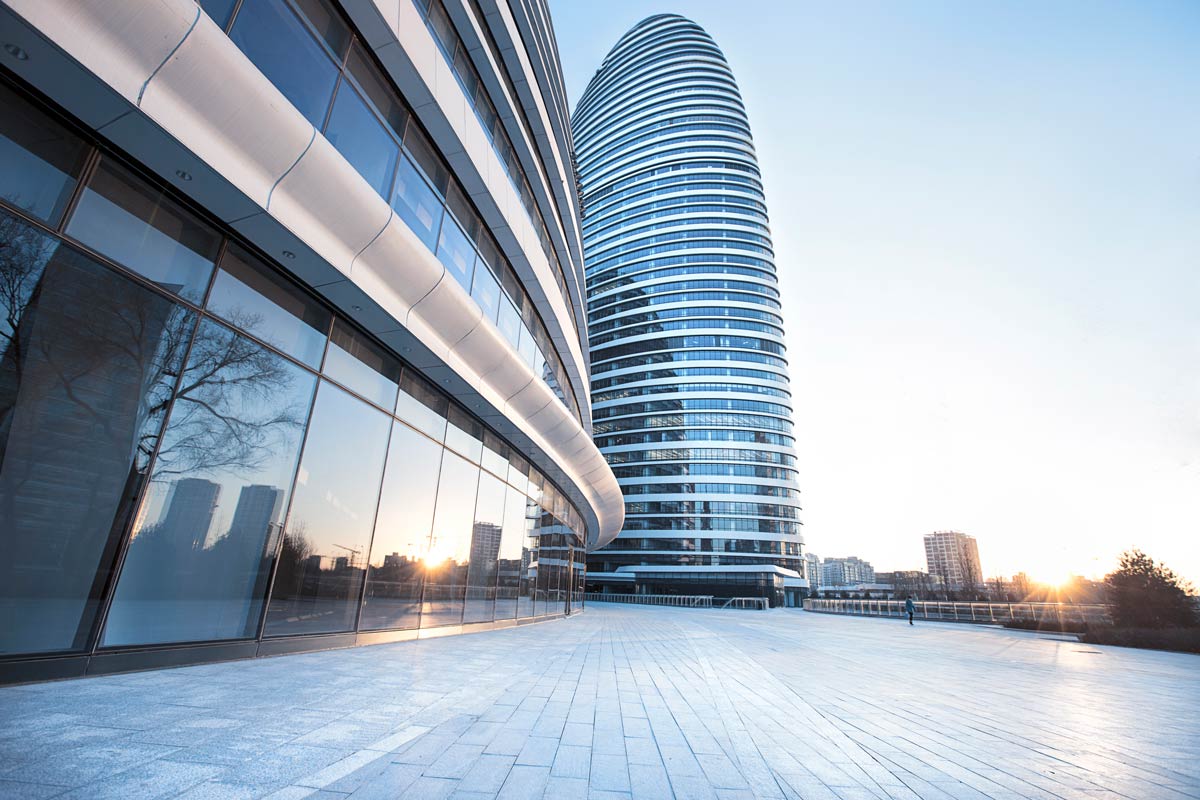 Commercial property under tax review